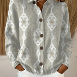 GWENDOLINE | KUNSTDRUCK-CARDIGAN