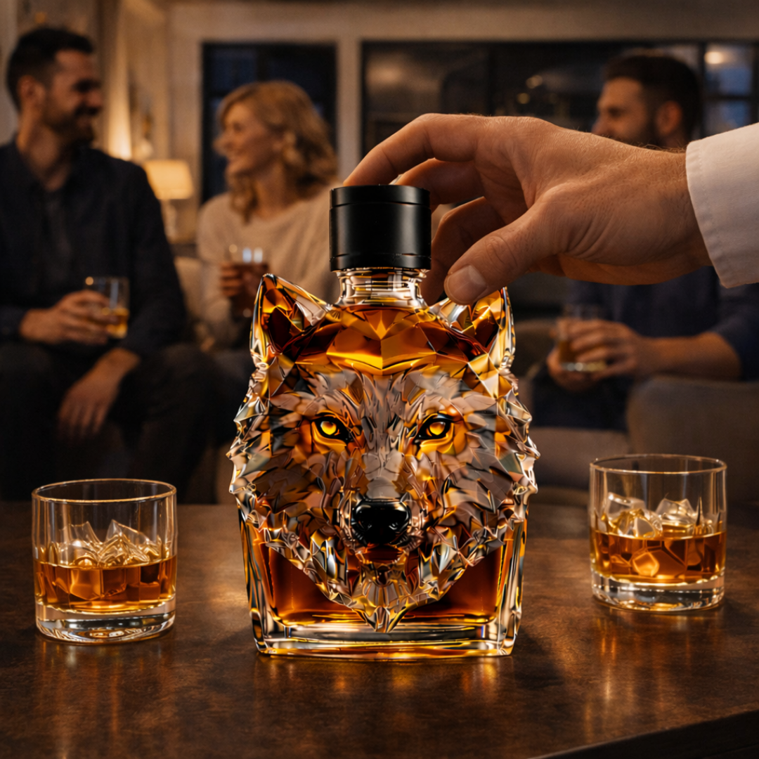 Whisky Decanter - Wolf Edition