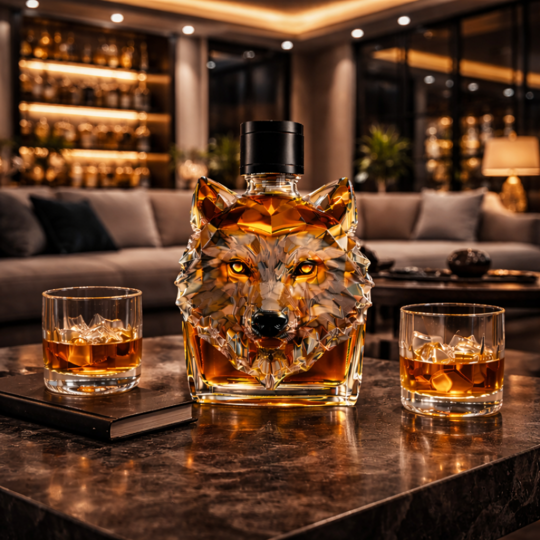 Whisky Decanter - Wolf Edition