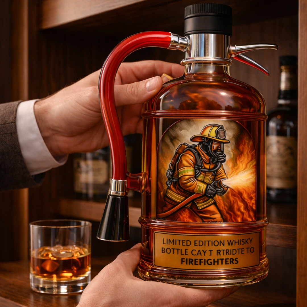 Whisky Decanter - Fire Extinguisher Edition