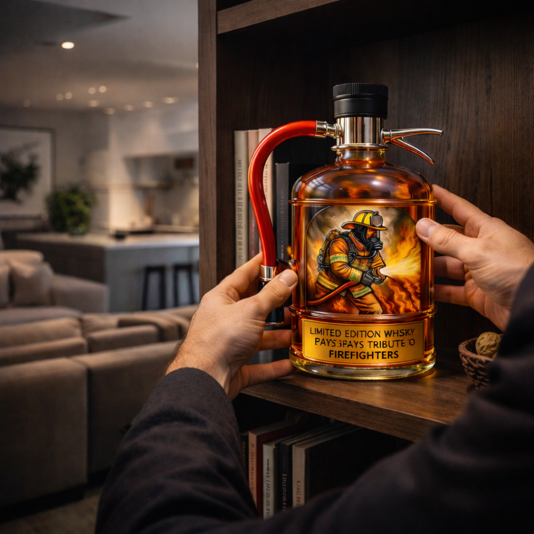 Whisky Decanter - Fire Extinguisher Edition