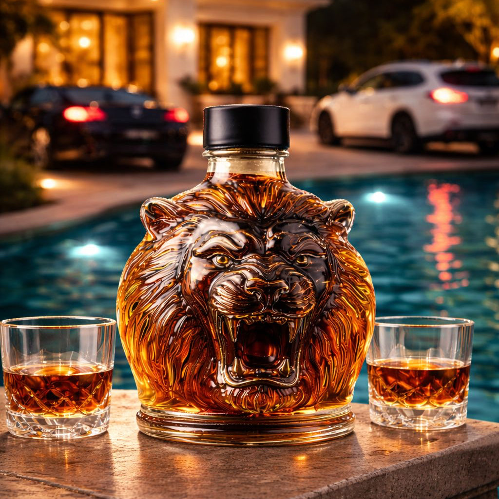 Whisky Decanter - Lion Edition