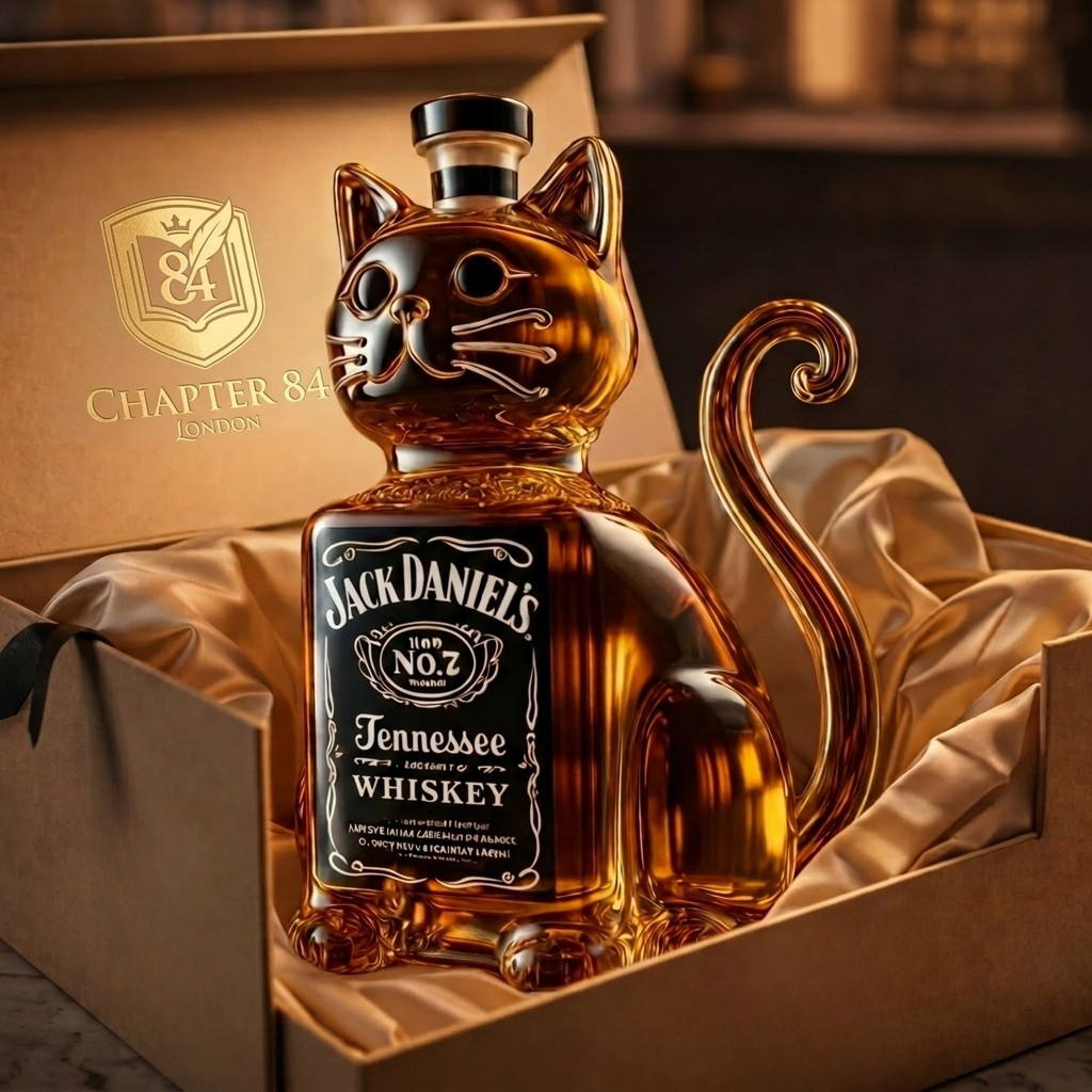 Whisky Decanter - Cat Edition