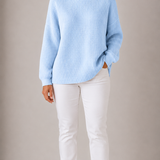 SCARLET | STRUKTUR-STRICKPULLOVER