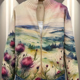 ZELDA | DISTEL-ZIP-CARDIGAN