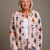 SARAH | KATZENMUSTER-CARDIGAN