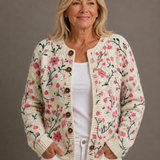 MONA | HERBSTBLUMENDRUCK-CARDIGAN