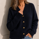 HAZEL | HERZKNOPF-CARDIGAN