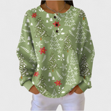 VÉRONIQUE | SCHNEE-TANNENPULLOVER