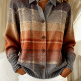 EDITH | HERBST-OMBRÉ-KAROCARDIGAN