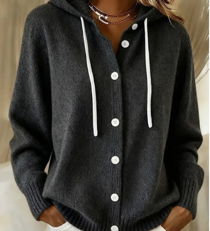 BELLA | KAPUZEN-STRICKCARDIGAN