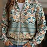 SYBILLA | VINTAGE-BOTANIK-BORDÜREN-CARDIGAN