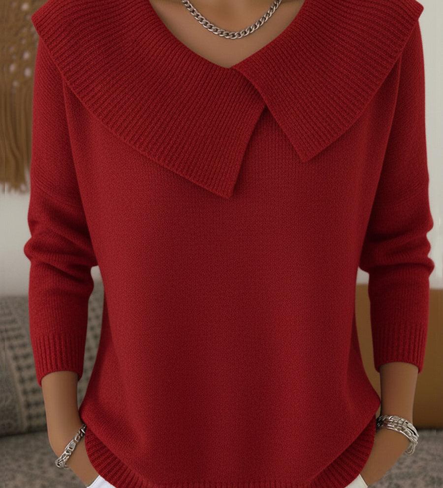 YARELI | OVERSIZE-GROSSKRAGENPULLOVER