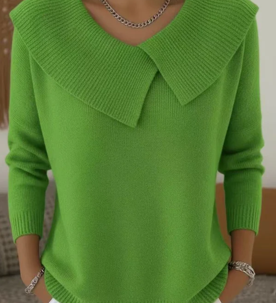 YARELI | OVERSIZE-GROSSKRAGENPULLOVER