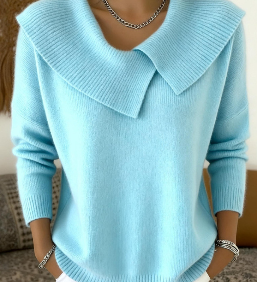 YARELI | OVERSIZE-GROSSKRAGENPULLOVER