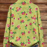 CONSTANCE | ROSA-ZITRUS-ZIP-CARDIGAN
