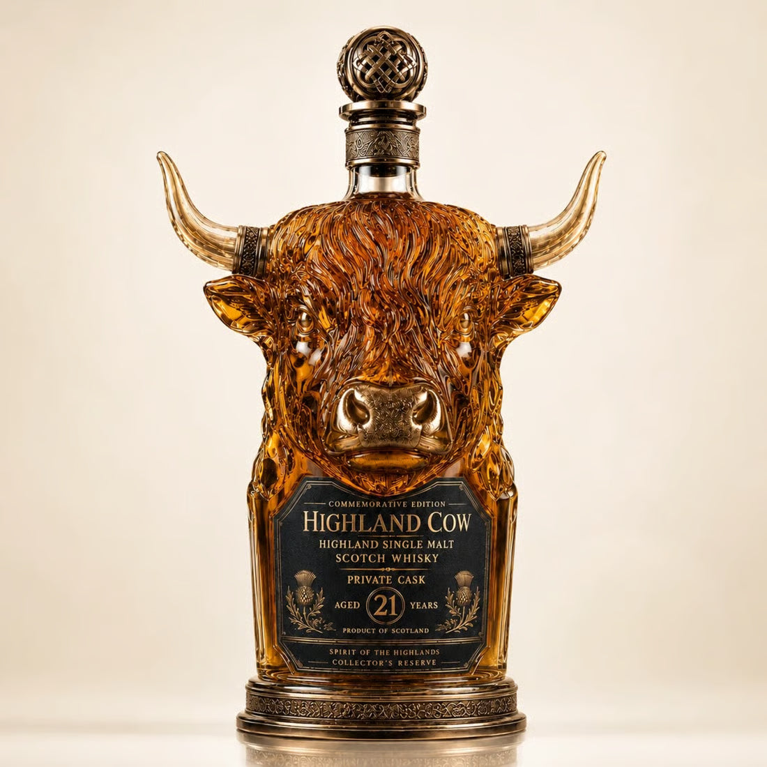 Édition Vache des Highlands | Carafe à Whisky