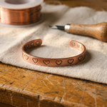 BRACELET EN CUIVRE HEARTH