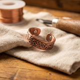 BAGUE EN CUIVRE BURR