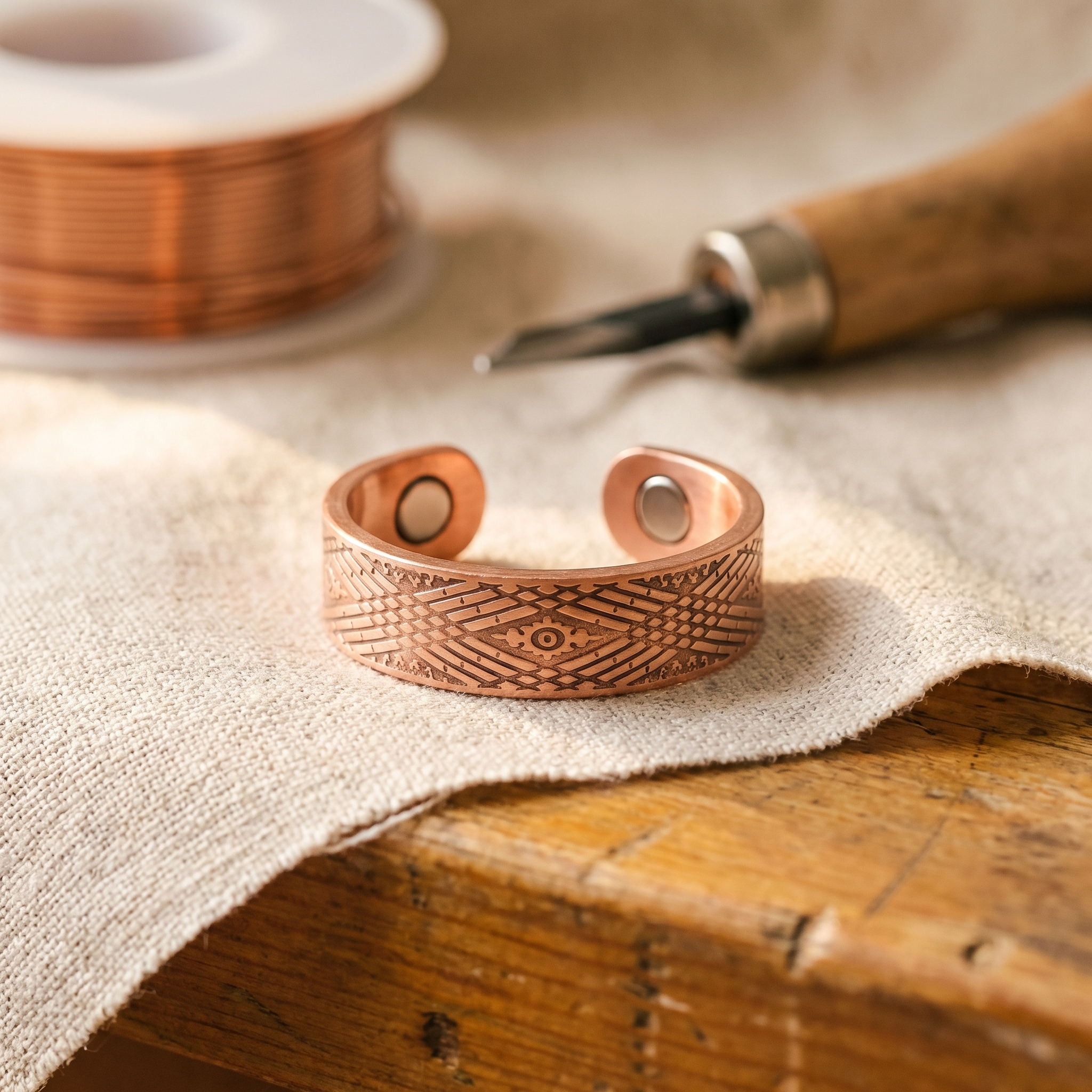 BAGUE EN CUIVRE HOLT