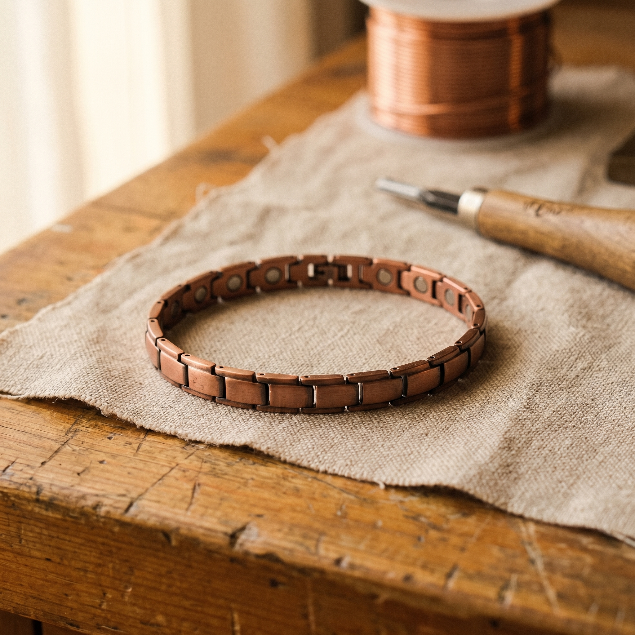 BRACELET DE CHEVILLE EN CUIVRE SHORE