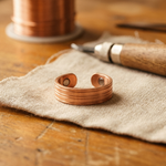 BAGUE EN CUIVRE BAND