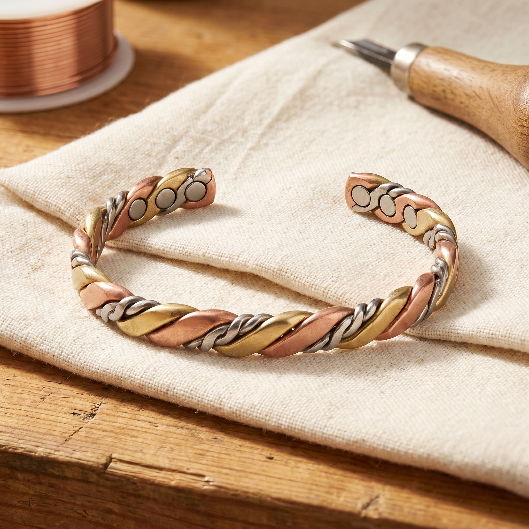 BRACELET EN CUIVRE STONE