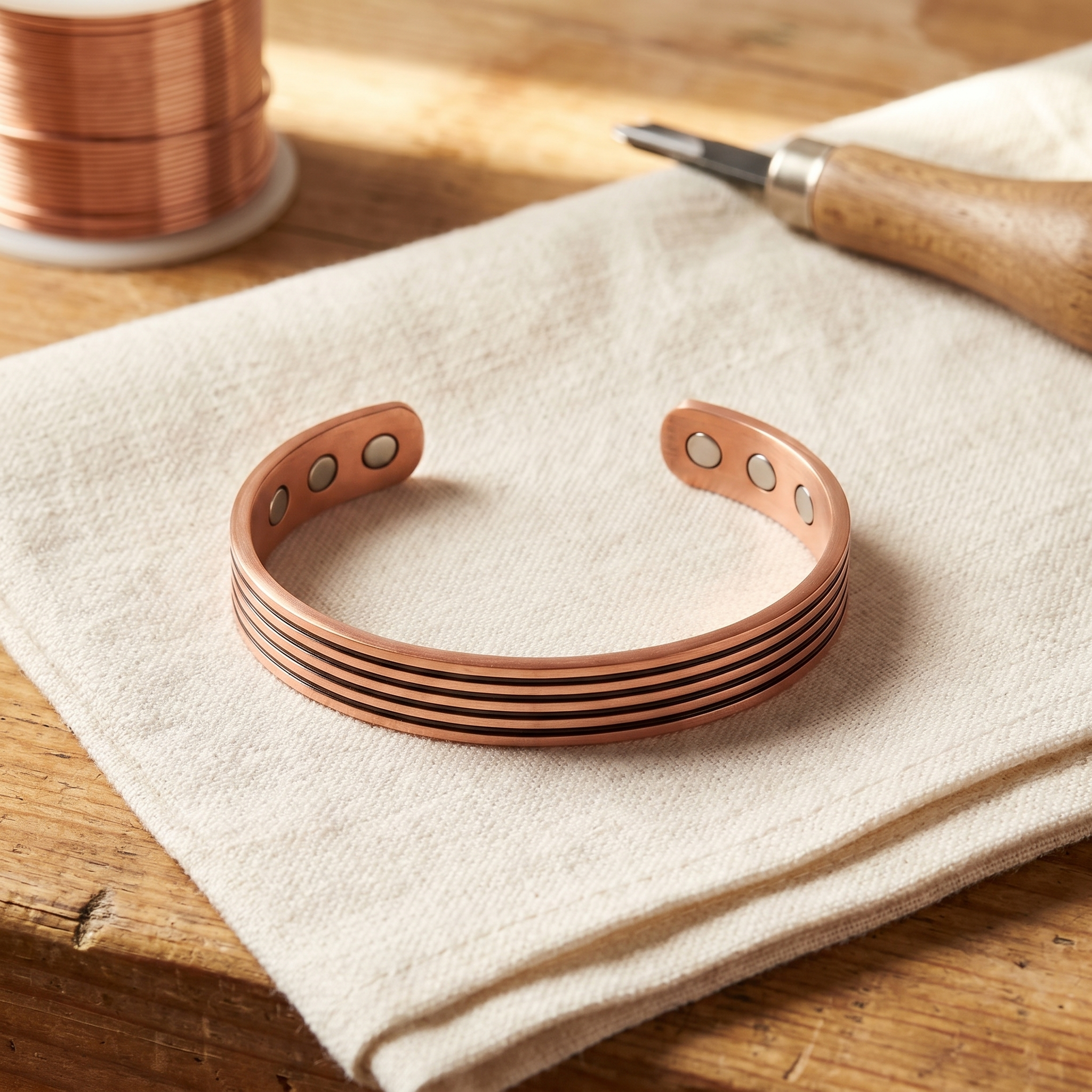 BRACELET EN CUIVRE SAGE