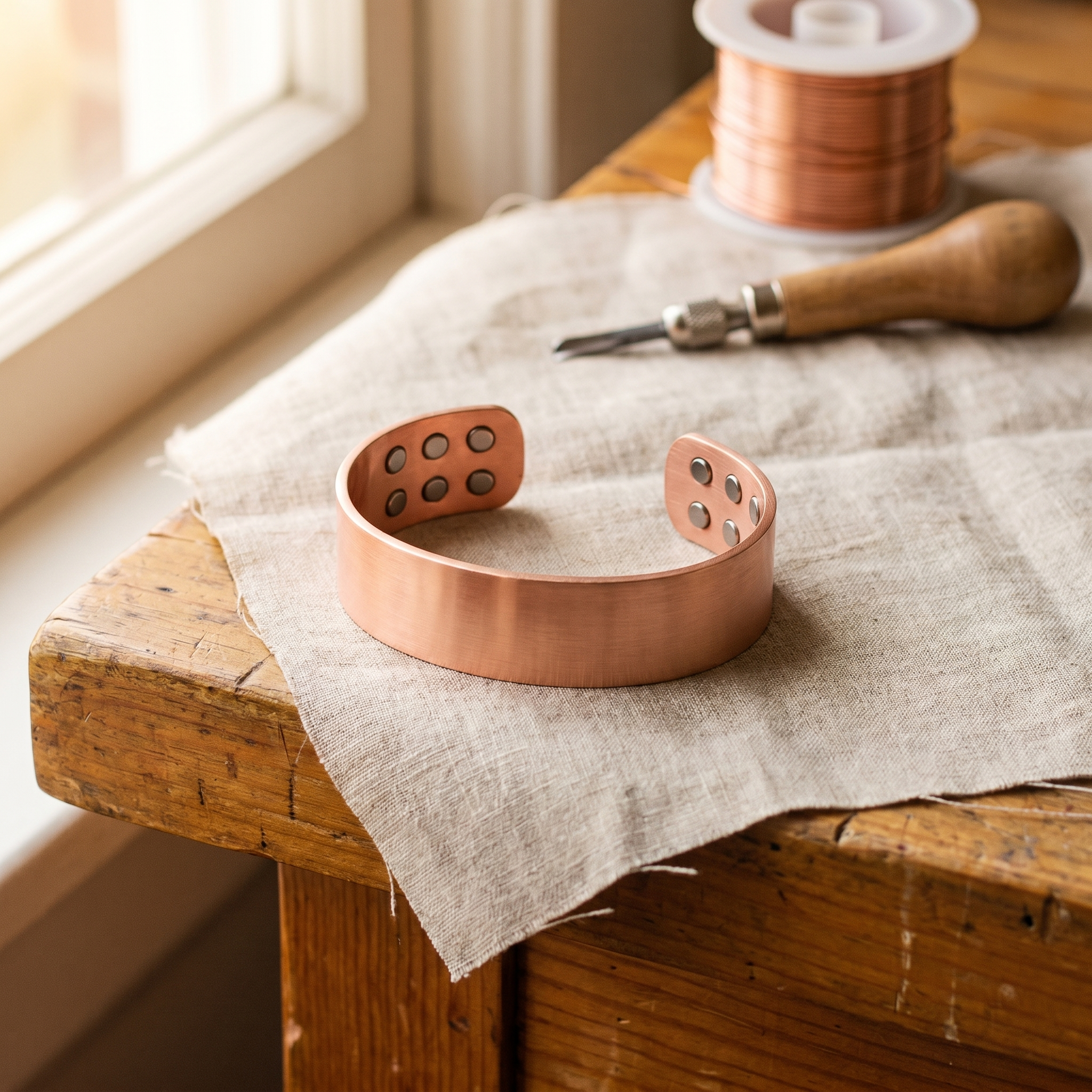 BRACELET EN CUIVRE ANVIL