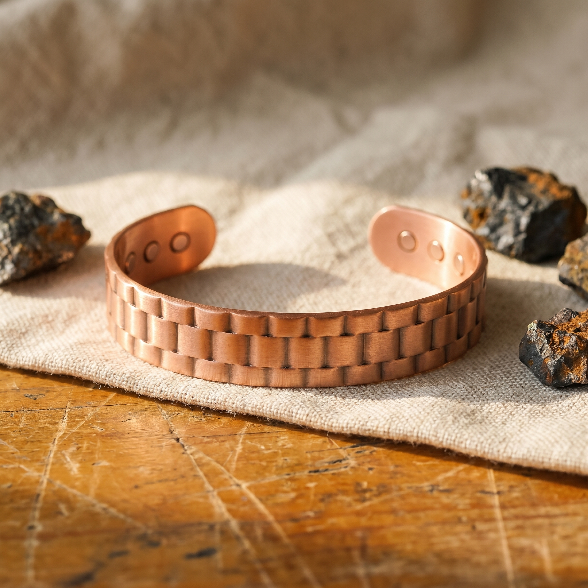 BRACELET EN CUIVRE ORE HOMME