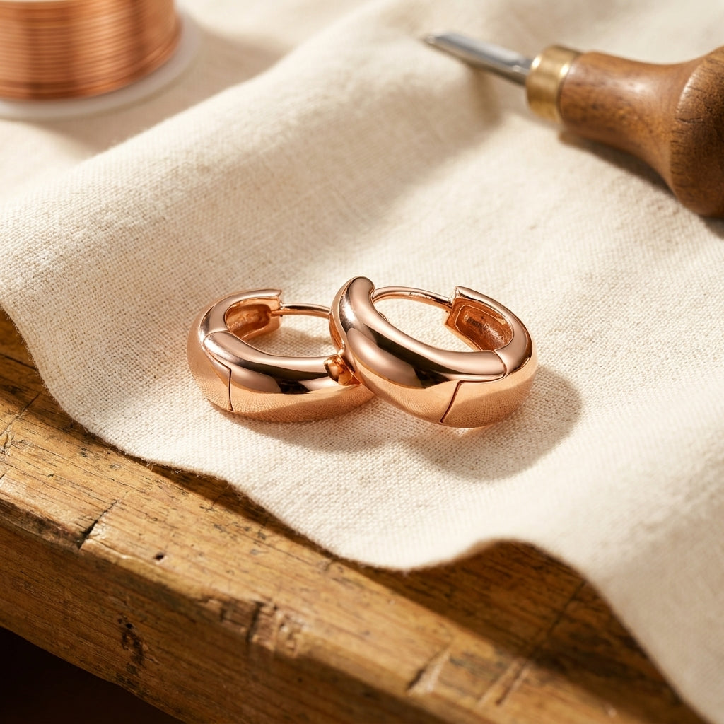 BOUCLES D'OREILLES EN CUIVRE LINNET