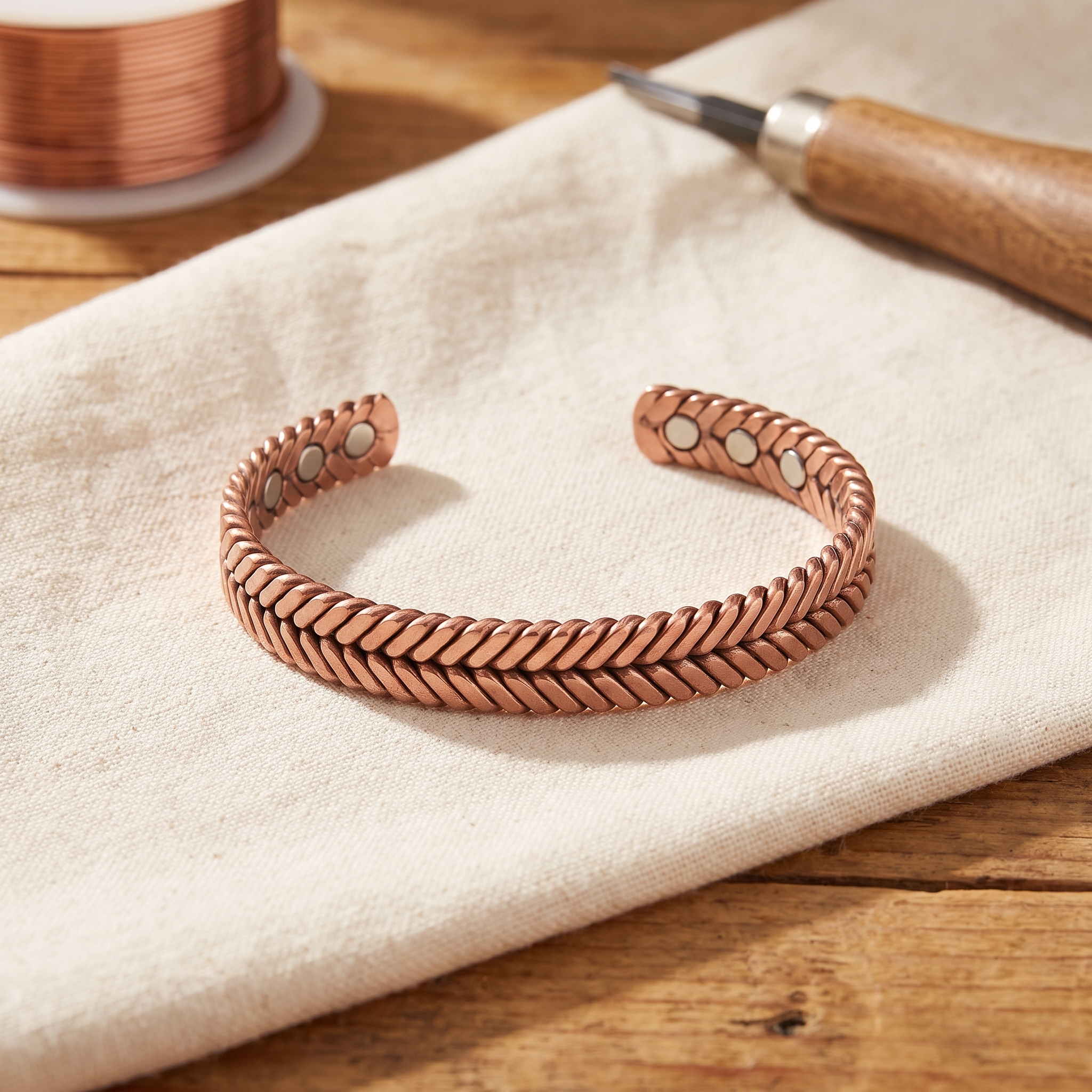 BRACELET EN CUIVRE FURZE