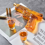 Édition Pistolet | Carafe à Whisky avec Verres