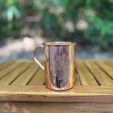 KUPFER-TASSE MANDALA 16OZ
