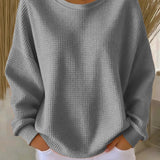SCARLET | STRUKTUR-STRICKPULLOVER