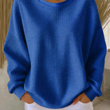 SCARLET | STRUKTUR-STRICKPULLOVER