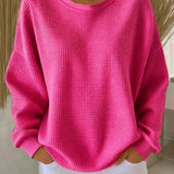 SCARLET | STRUKTUR-STRICKPULLOVER