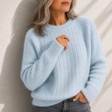Milana™ | FLAUSCHIGER PULLOVER IN UNIFARBE FÜR DAMEN
