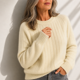 Milana™ | FLAUSCHIGER PULLOVER IN UNIFARBE FÜR DAMEN