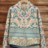 SYBILLA | VINTAGE-BOTANIK-BORDÜREN-CARDIGAN
